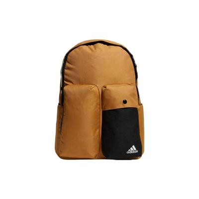 Рюкзак полиэстеровый обычный унисекс пшенично-коричневый Adidas HP1453