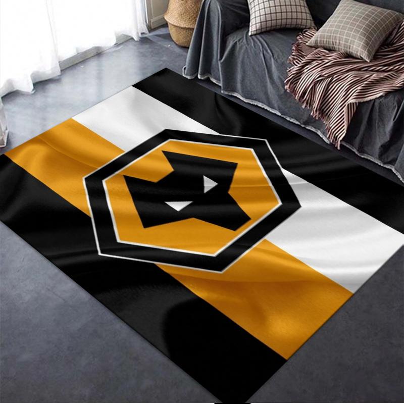 Wolverhampton Wanderers Carpet Rug For Living Room Bedroom Home Sofa Decorationkids Play Nonslip Floor Mat