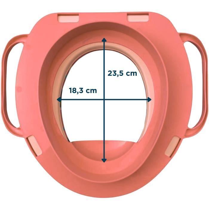 Réducteur WC - THERMOBABY - Confort avec poignées - Minnie