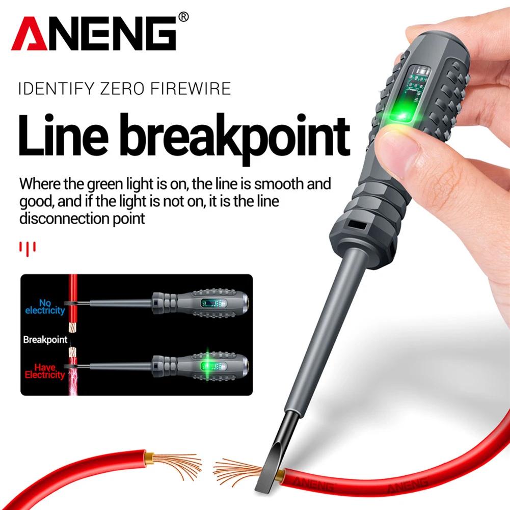 ANENG B05 Отвертки шлицевая/крестовая Индикаторный измеритель Электрическая ручка Изолированный Электрик Выделяющий Карманный тестер Ручка Инструменты 2-20 шт.