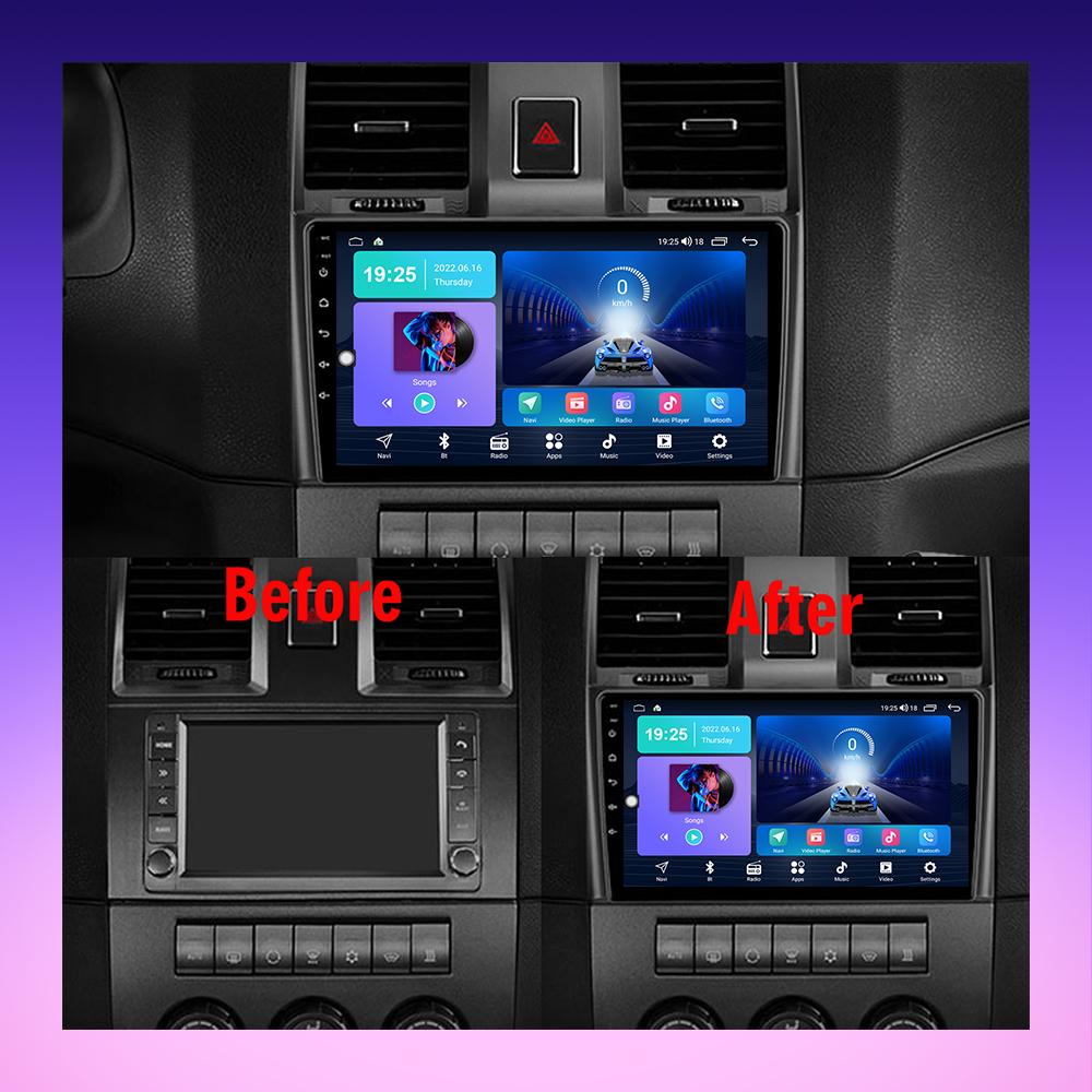 2 DIN Android Carplay автомобильное радио для УАЗ Патриот 2012-2016 мультимедийный проигрыватель головное устройство стерео GPS навигация BT WIFI 2+32 ГБ