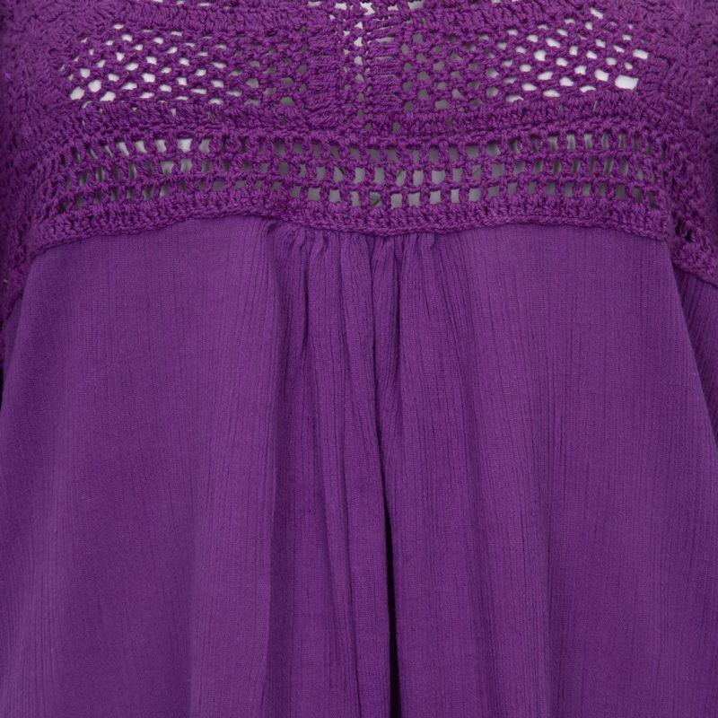 Туника кружевной вязки с рукавами-воланами Женская ANTIK BATIK