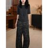 High-End Gray Five-Quarter Sleeve Base T-Shirt for Women, 2026 Spring New Style, Simple Korean Version, Slim-Fit Inner Top, Trendy