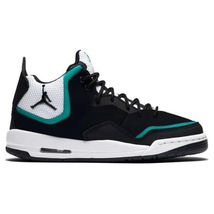 Новые Air Jordan Courtside 23 Черные Зеленые GS AR1002-003