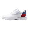 Golf Shoes Wave Hazard Aqua BOA Lightweight Wide Grip Waterproof Men's White X Red 27.0 Cm 3E