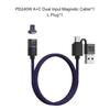 240 В Магнитный кабель для зарядки PD3.1 5A Быстрая зарядка USB C Кабель Магнитный шнур для зарядки телефона для 17 Pro Max Samsung