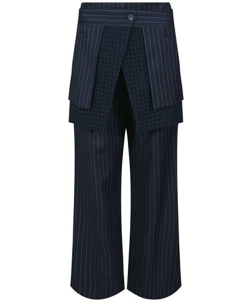 Seutimillon Detachable Pocket Belt Trousers_Navy