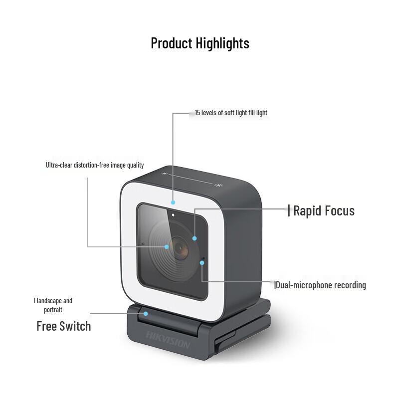 HIKVISION DS-U24 2K HD Webcam