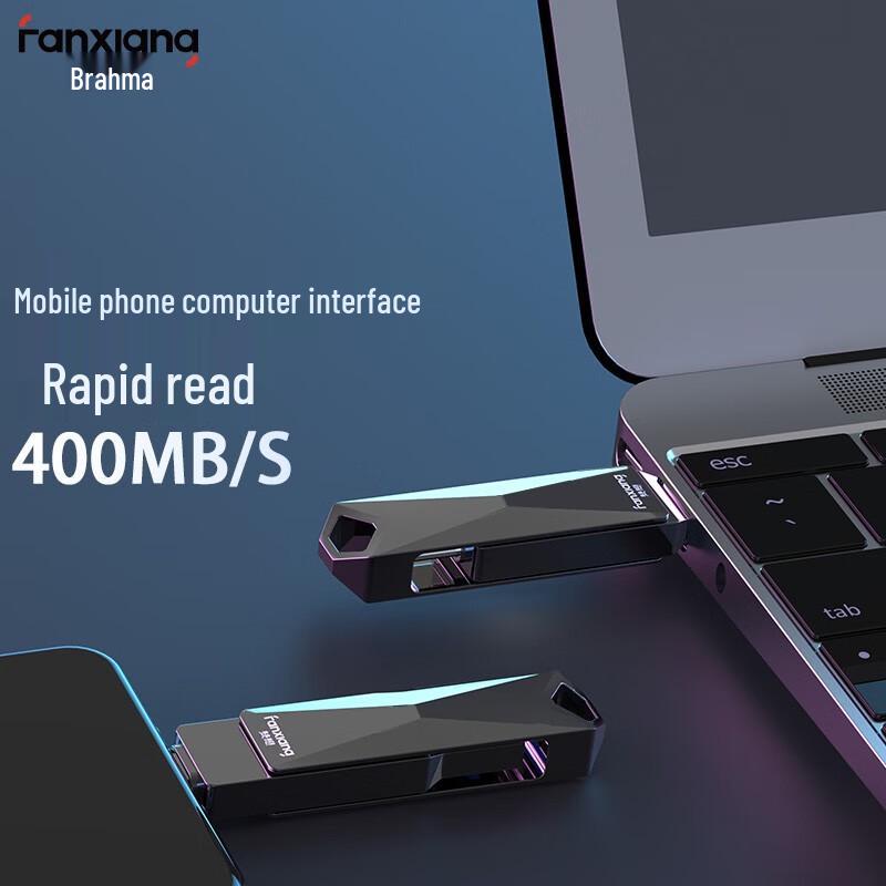 Высокоскоростной USB-накопитель FANXIANG с двойным интерфейсом