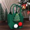 Candy Bag Christmas Treat Bags Felt Children's Candy Bag Christmas Candy Bag  New Year Gift