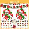Lovingly Designed Merry Christmas Party Supplies Create A Magical Atmosphere With Balloons Banner And Cake Toppers
