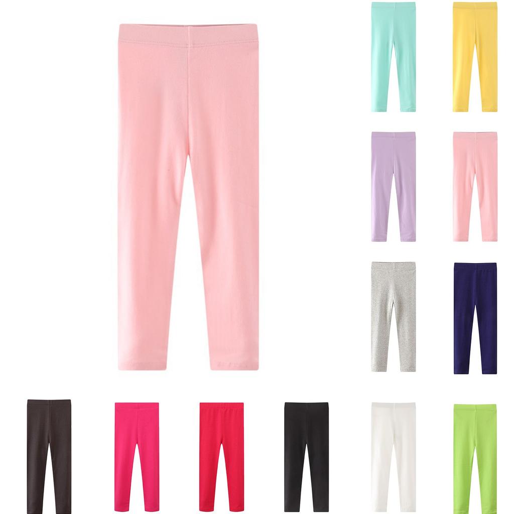Spring Leggings For Girls Wear Clear Color Mosquito Repellen