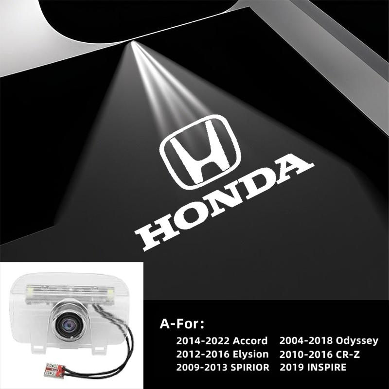 Honda Car Door Logo Welcome Light Projector Lamps Accessories For Honda Accord Civic FIT Insight CRV Jazz HRV CRZ CRX City Vezel