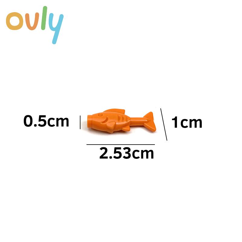 Творческие строительные блоки MOC City Scene Fish Tank LivingRoom Interior Decoration Собранные своими руками Рыба Рептилия Омар Скалолазание Домашнее животное