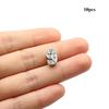 10pcs Number Bag Belt Decoration Silver Color Belt Buckle Decoration  20cm Cotton Dolls