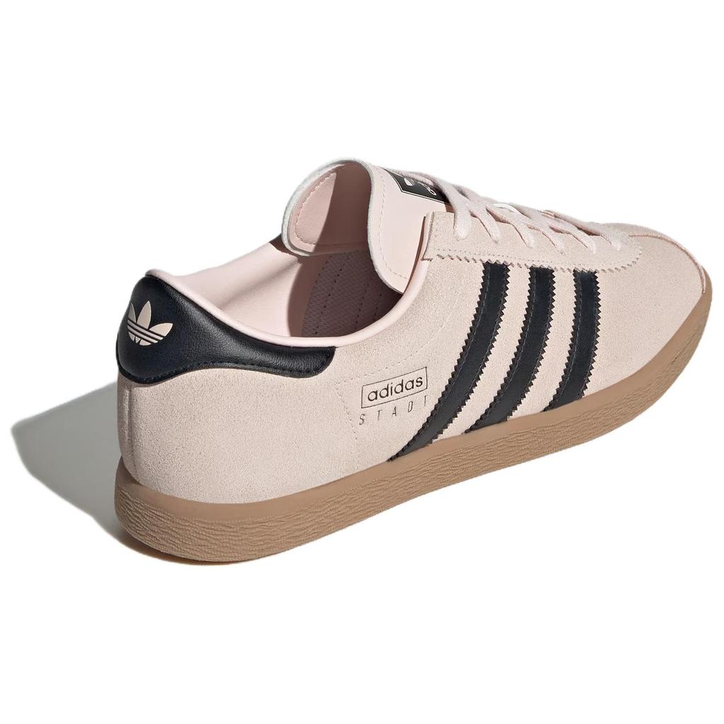 adidas Originals Stadt Износостойкие Низкие кеды для скейтборда Унисекс Розовые кроссовки JR6347