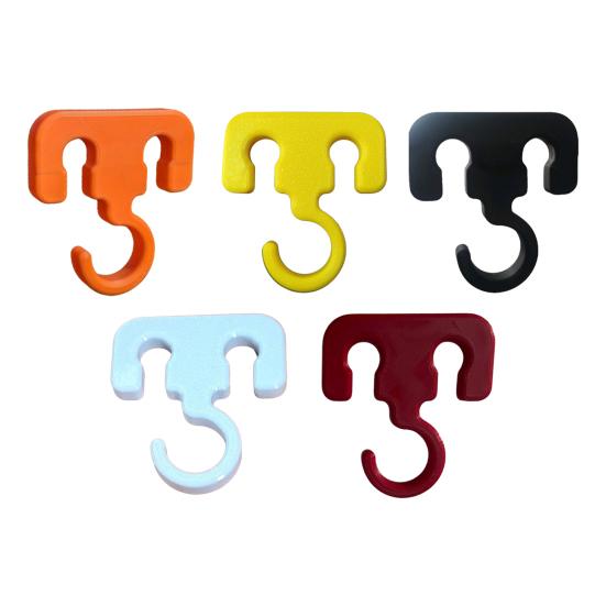 Tent Rope Hook, Multifunction Outdoor Camping Hook, Secure Fit Durable Hiking Accessories, for Tent Ropes Clotheslines Canopy