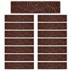 Stairs Carpet Carpet Stair Treads Non Slip For Wooden Steps Indoor Peel And Stick Stair Runners Rug Staircase Covers Strips Mats 15pc