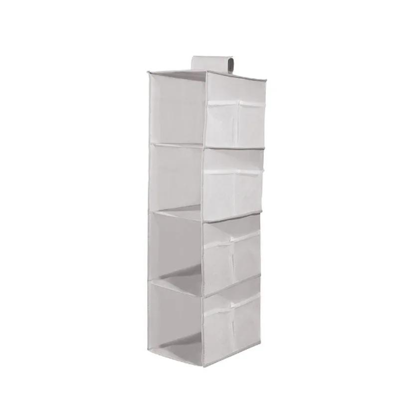 Multi-Layer Hanging Closet Organizer Hanging Bag/Shelf Foldable For Bra Storage Bag Socks Clothes Storage Organizer Hanging Bag