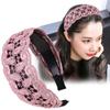 Sweet Flower Wide Side Hollow For Girls Lace Hairbands Women Hair Hoop Headband Korean Head Wrap