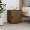 VidaXL Bedside Table Honey Brown 40x34x45 Cm Solid Pine Wood818281