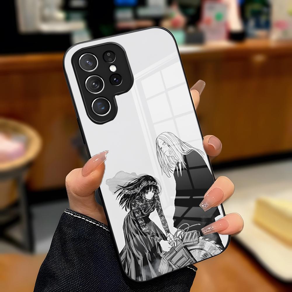 Чехол для телефона Sakamoto Days O-Osaragi для Samsung S26 S25 Plus S20 S20 Plus S22 Ultra S23 FE S21 Plus S21 Ultra Стеклянная крышка