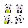 Pandas Figurines Mini Pandas Decors Waterproof Toy Playsets Miniature Doll Garden Figurines Cake Toppers Parties Favor