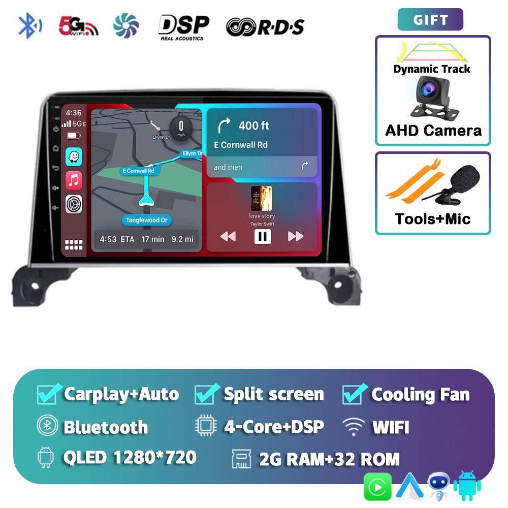 Android 14 Carplay Auto Car Radio For Peugeot 5008 4008 3008 2017 2018 2019 2020 Multimedia Video Player Navigation GPS Stereo