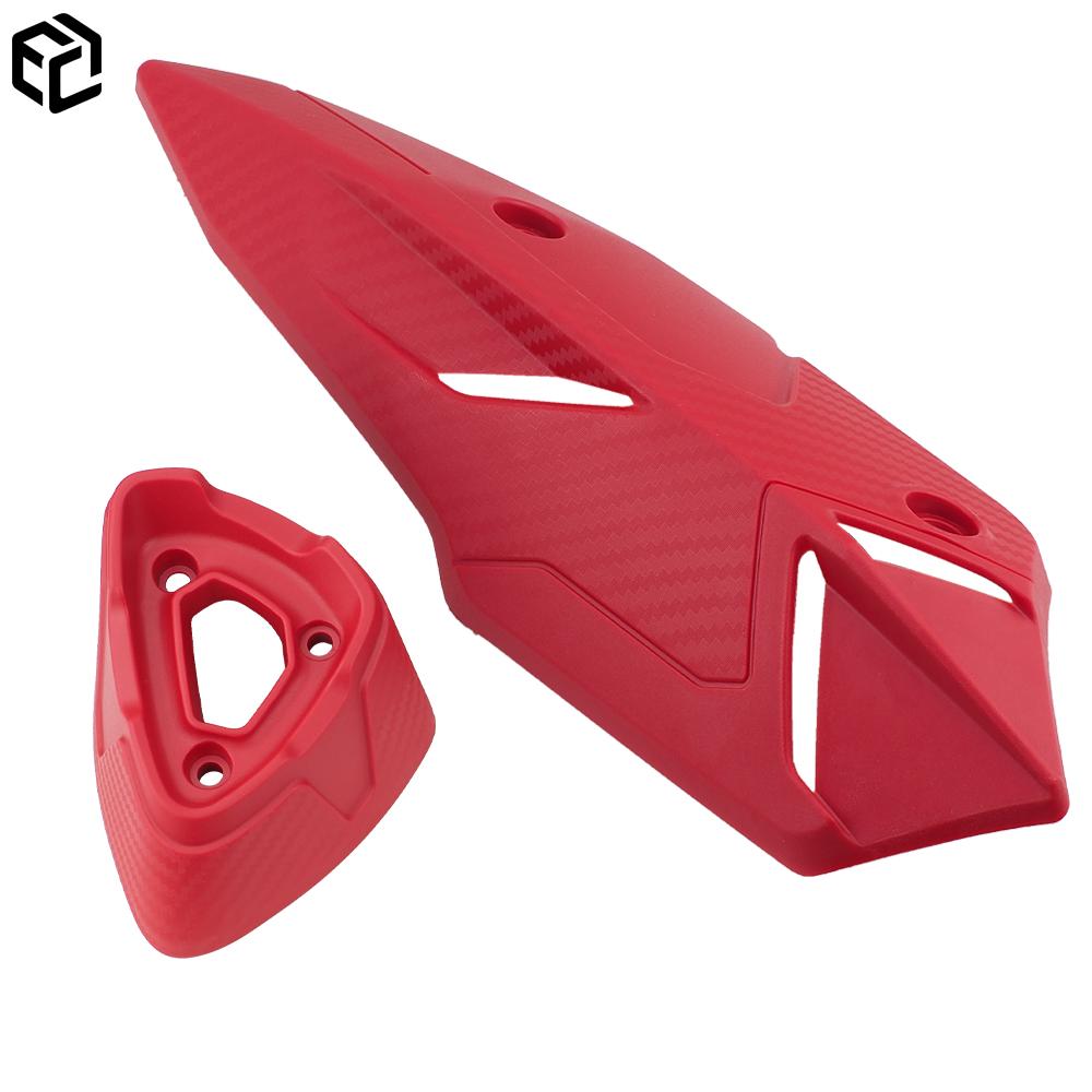 For SYM Husky 150 Adxtg Adx 125 150 Motorcycle Exhaust protector pipe Heat Shield Cover Exhaust Pipe Shield