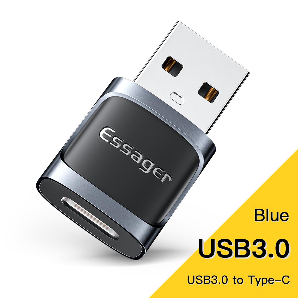 Essager Адаптер Otg Type C к USB Micro USB к типу C Адаптер Otg USB к типу C для Macbook Xiaomi Huawei Samsung Разъем Otg