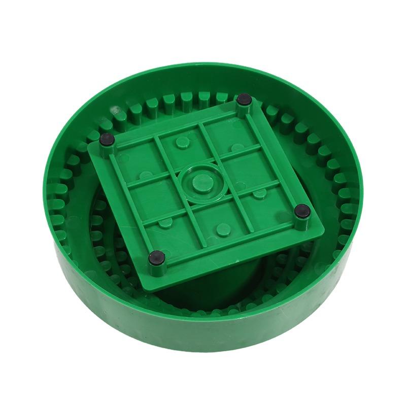 Профессиональный вращающийся круглый кейс для хранения сверл, вращающаяся на 360° коробка, органайзер для насадок шлифовального инструмента, инструмент для ювелирных изделий и DIY