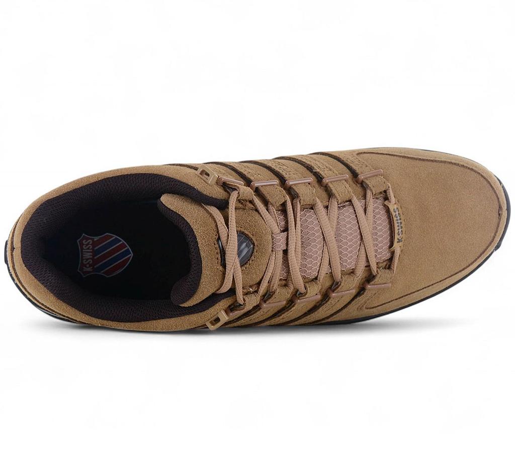 K-SWISS RINZLER Leather - Мужские кроссовки обувь Коричневый 01235-286-M ОРИГИНАЛ