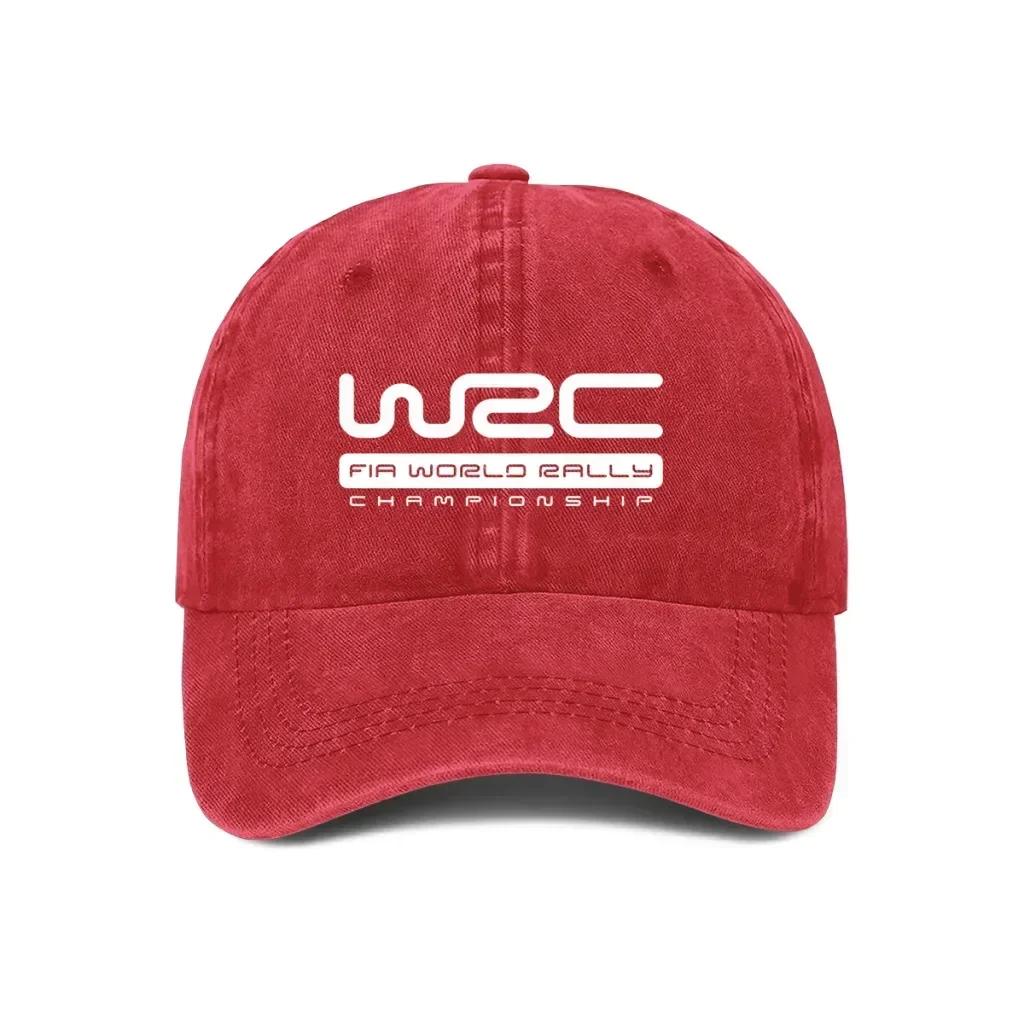 Крутая бейсболка WRC Rally Унисекс Ковбойские шляпы Женские кепки с козырьком