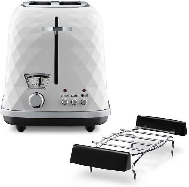 Toaster De'Longhi Brillante CTJ 2103.W White
