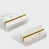 Creative Design Menu Card Display Holder Marble Texture Table Name Tag Clip  Desktop Organizer