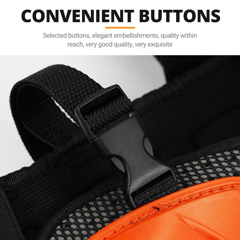 Kids' Mountain Bike & Motorcycle Protective Gear Set: Includes Knee Pads, Elbow Pads, Wrist Guards; Wear-Resistant for Skating, Cycling, and More.