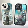 Японский Классический Комикс K-Kaiju No8 Аниме Для IPhone 16 15 14 13 12 11 Pro Max Plus Ударопрочный Кожаный Мягкий Чехол для Телефона