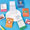 Mini Fruit Text Calendar Fruit Mini Desktop Calendar Portable 2025 Calendar  Desk
