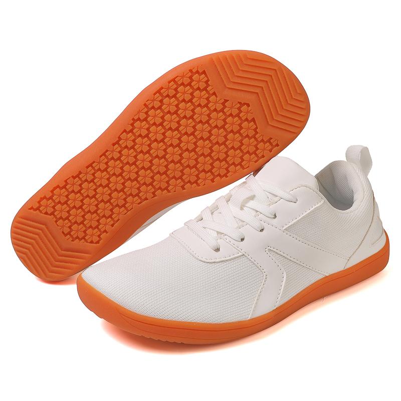 Широконосые повседневные спортивные туфли для пар, обувь для ходьбы босиком, плоская обувь, дышащие сетчатые кроссовки для кросс-тренинга