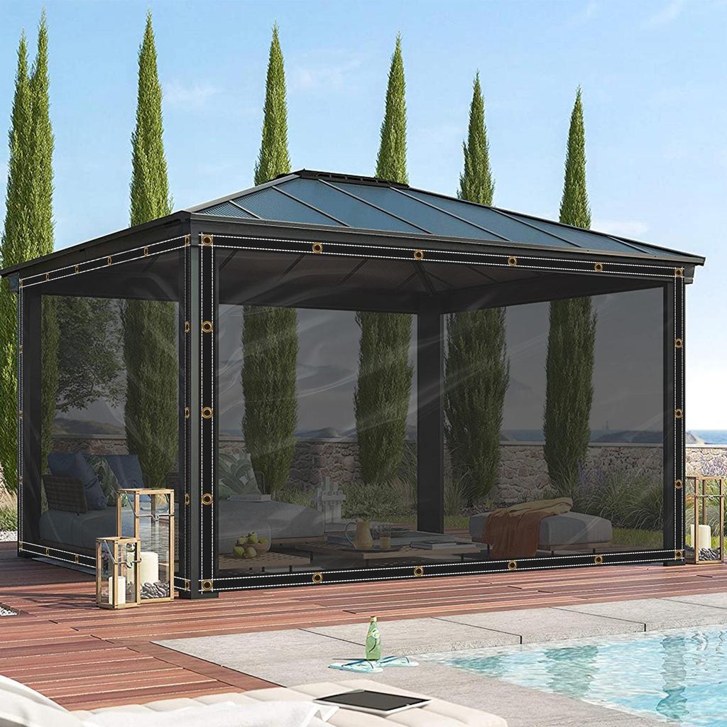 Heavy Duty PVC Vinyl Tarp Waterproof Transparent Tarpaulin