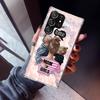 Girl Super Baby Mom Pink Phone Case For Samsung Galaxy S23 S24 S25 Edge S26 Ultra S22 + S21 Plus S20 FE Cover Silicone Print She