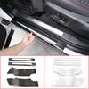 Stainless Steel Door Sill Scuff Plate Trim Thresholds Guards Sills For Land Rover Discovery Sport 2015- 5/7 Seat