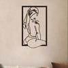 1 PC Sexy Woman Metal Wall Art - Abstract Female Body Line Art Set For Bedroom, Bathroom, And Living Room Decor,Home Decor ,Room Decor,Wall Decor