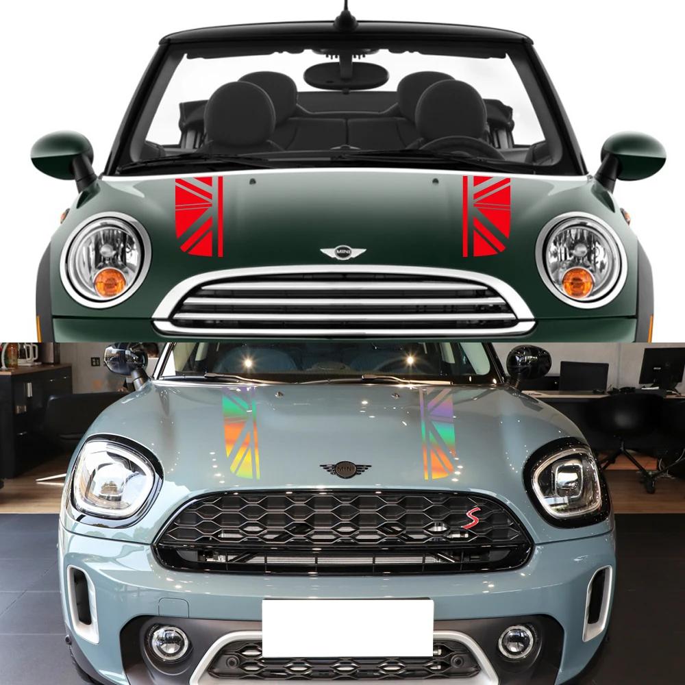 Наклейка на капот автомобиля в стиле Union Jack для Mini Cooper S F54 F55 F56 F60 R53 R55 R56 R60 R61 Clubman Countryman Тюнинг Покрытие