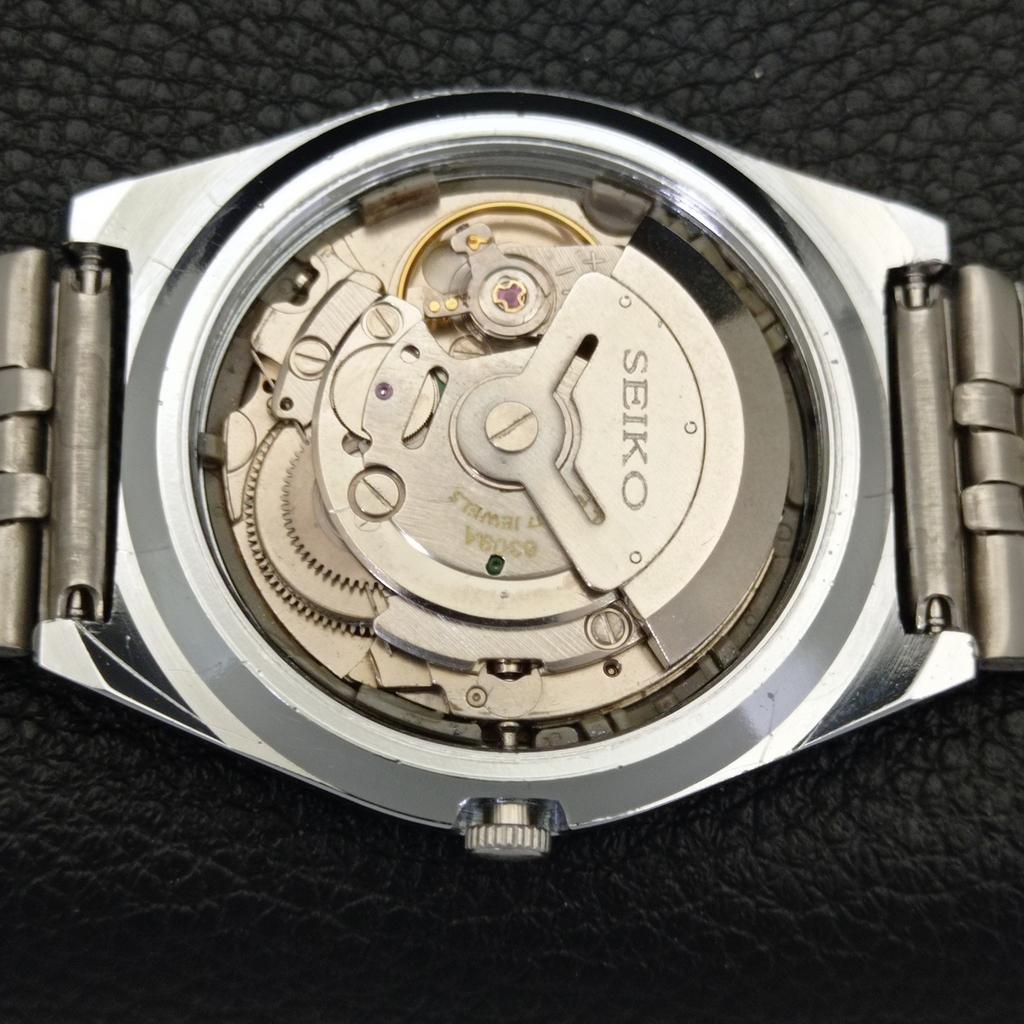 ВОССТАНОВЛЕННЫЕ МУЖСКИЕ ВИНТАЖНЫЕ ЧАСЫ SEIKO 5 AUTOMATIC 6309A ЯПОНИЯ ЗЕЛЕНЫЕ a441345-5