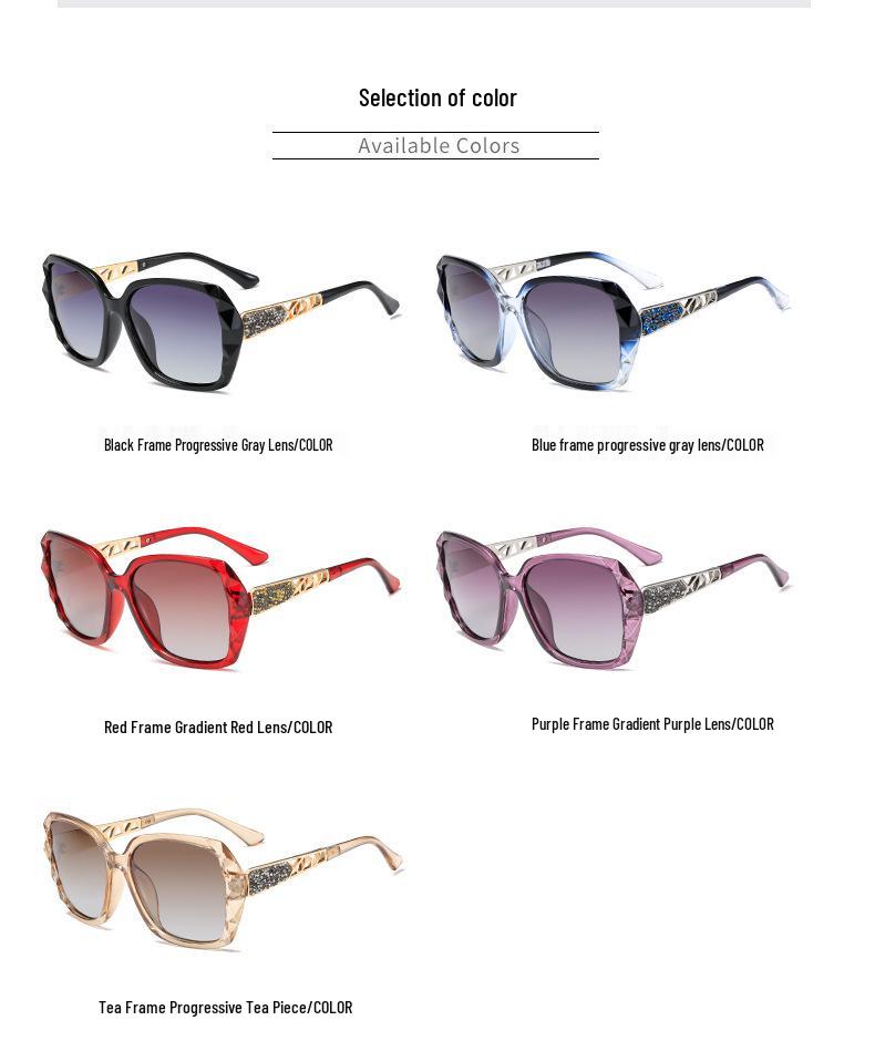 Женские солнцезащитные очки с поляризацией и стразами - Элегантная защита от УФ-лучей, Ретро стиль