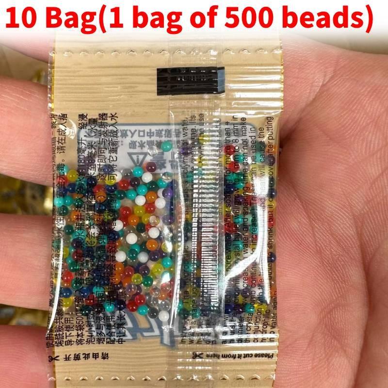 Пакет 10 Губка Боб Водные шарики Маленький пакет 78 мм Водопоглощающая игрушка Цвета Бомба