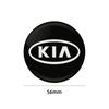 AAND1 4pcs 56mm Car Wheel Center Hub Cap Badge Emblem Decal Wheel Sticker For Kia Rio 3 4 Ceed Cerato Sportage Soul Sorento K2 K5 Flip