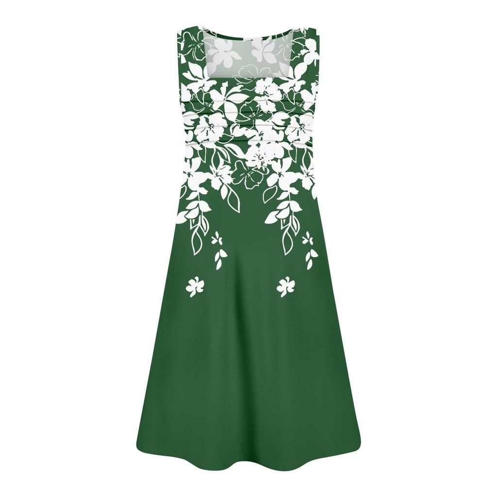 Женские летние повседневные лепестковые узкие полосатые плиссированные однотонные платья