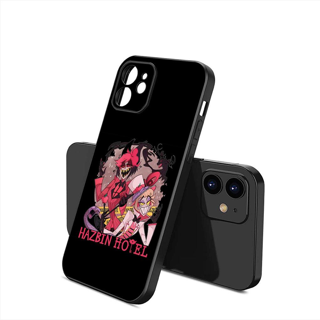 Чехол для телефона Charile H-Hazbins Alastors Hotels Dust для Apple iPhone 15 14 Plus 13 12 Mini Pro Max XR + 13Pro 14+ 15+ Мягкий чехол